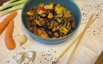 Thai Curry mit Reis-Mix