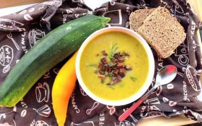 Einfache Zucchinisuppe